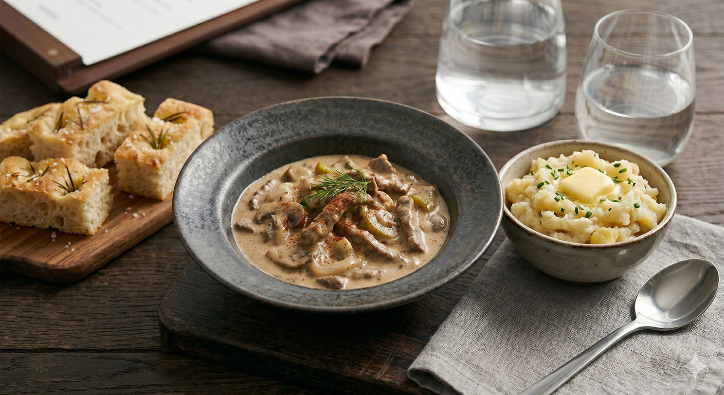 Stroganoffgryte