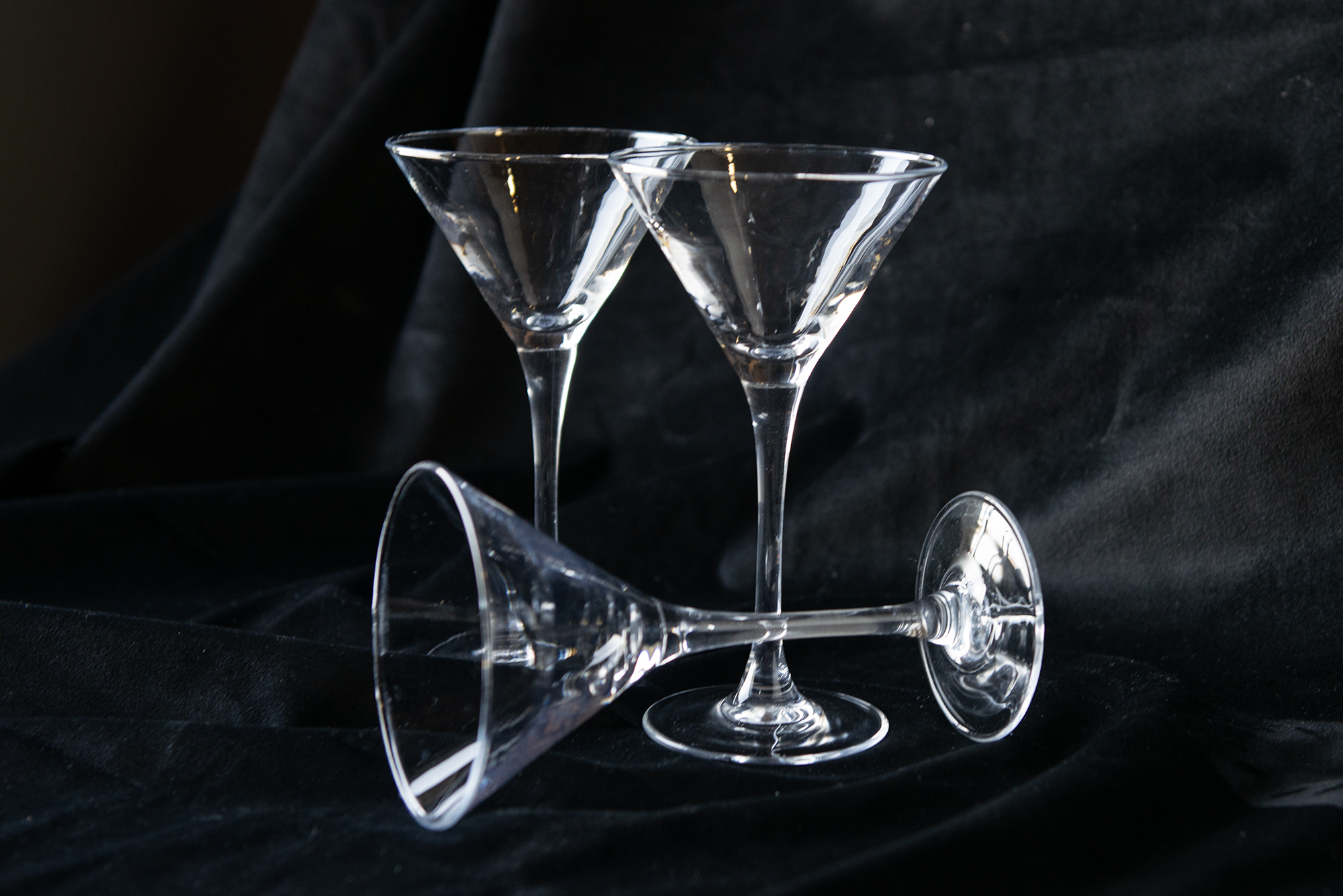 Fest og selskaps glass